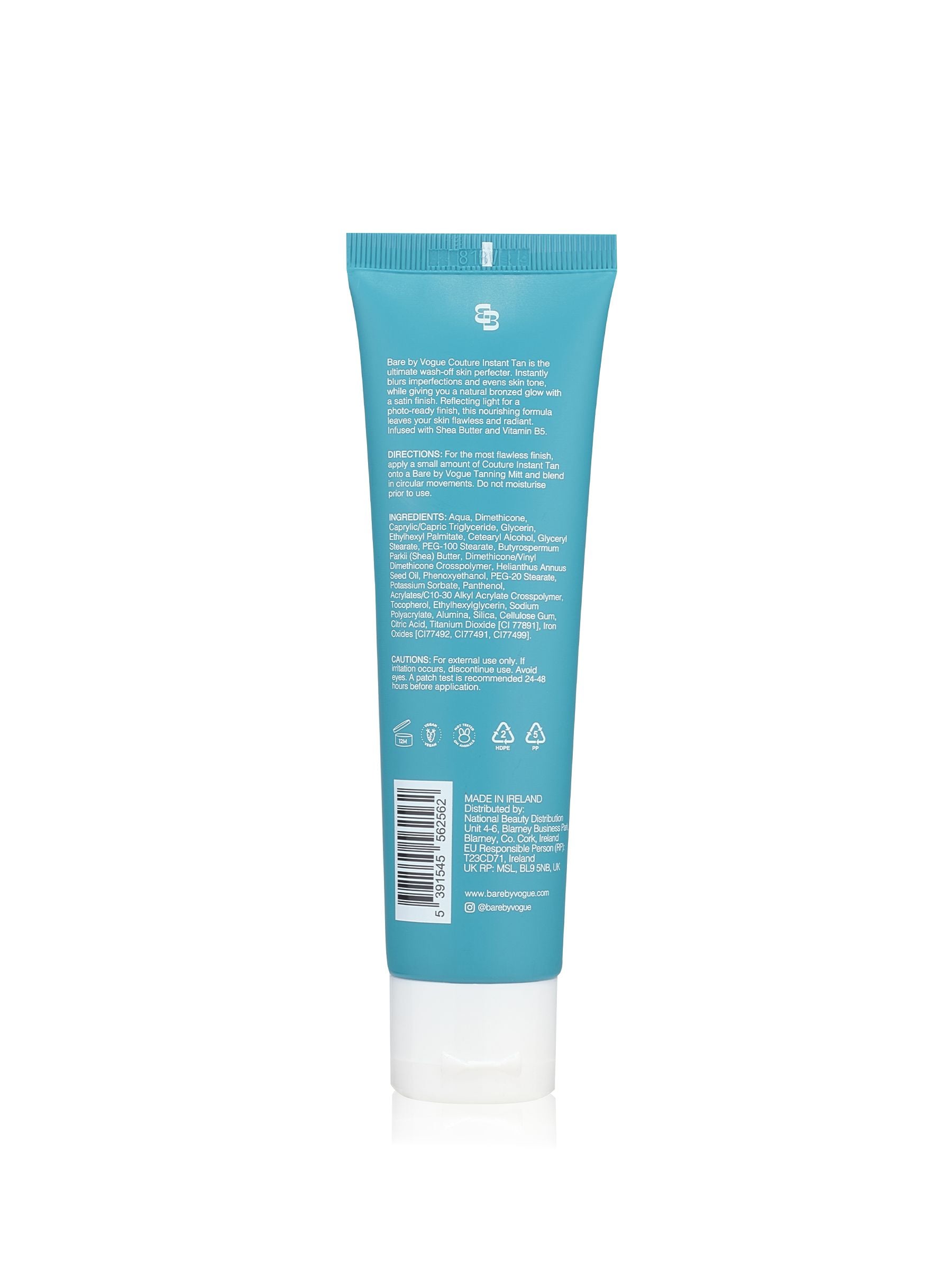 Bare By Vogue Couture Instant Tan Dark 100ml, UK version
