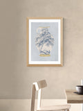 East End Prints Oak French Vase Wall Art Print by Oh Fine Art
