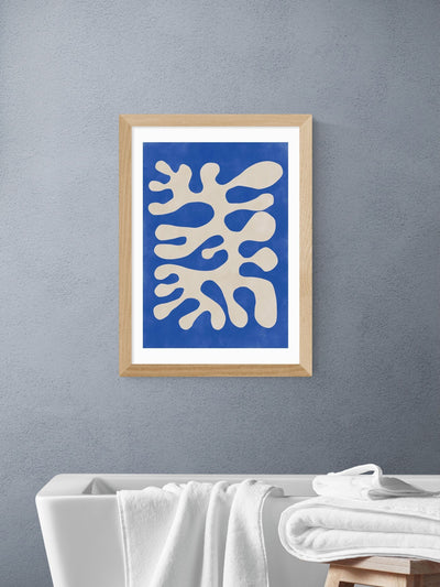 Next East End Prints Oak Shapes Poster Wall Art Print by The Print Republic- Buy online at McGrocer