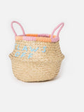 Oliver Bonas Pink Claws Off storage basket - British product