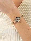 BOSS Fiora gold IP watch 22.4x29mm, UK version