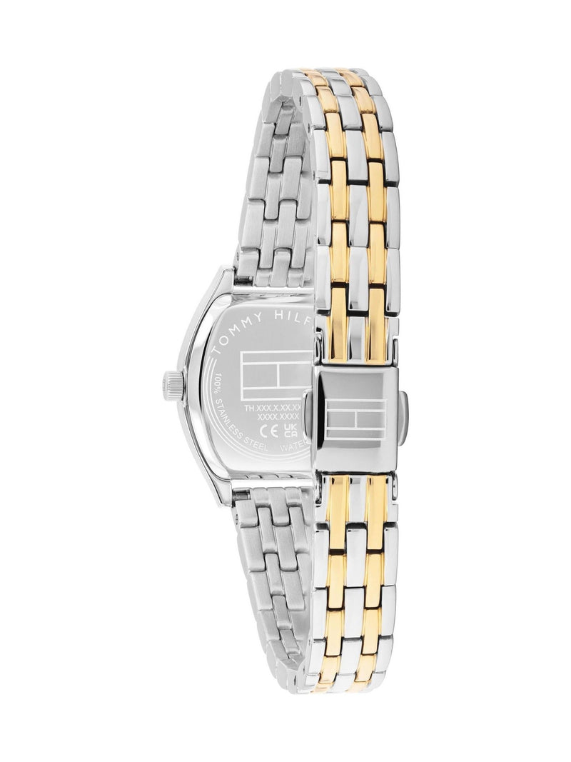 Tommy Hilfiger gold two tone watch green dial 21.5mm (British brand)