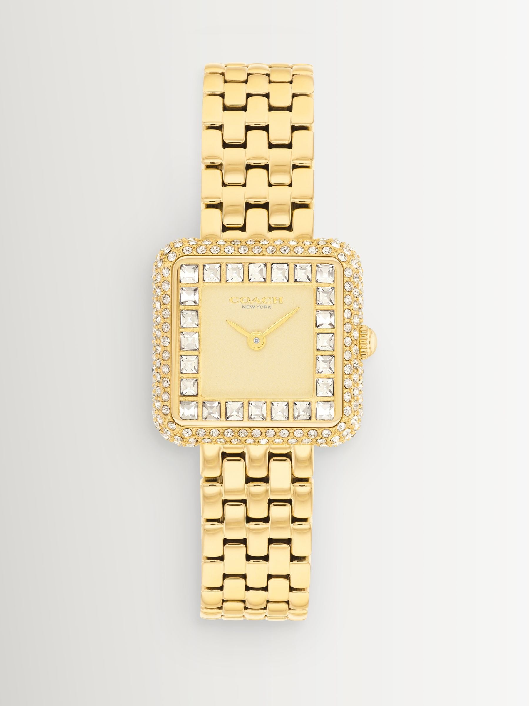 Coach gold plated Cass ladies watch, UK version