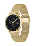 HUGO gold tone mesh bracelet watch 40mm, UK version
