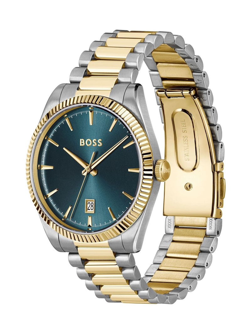 BOSS Gold Cheswick two-tone watch - British product