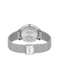 HUGO stainless steel mesh bracelet watch with blue dial - British product
