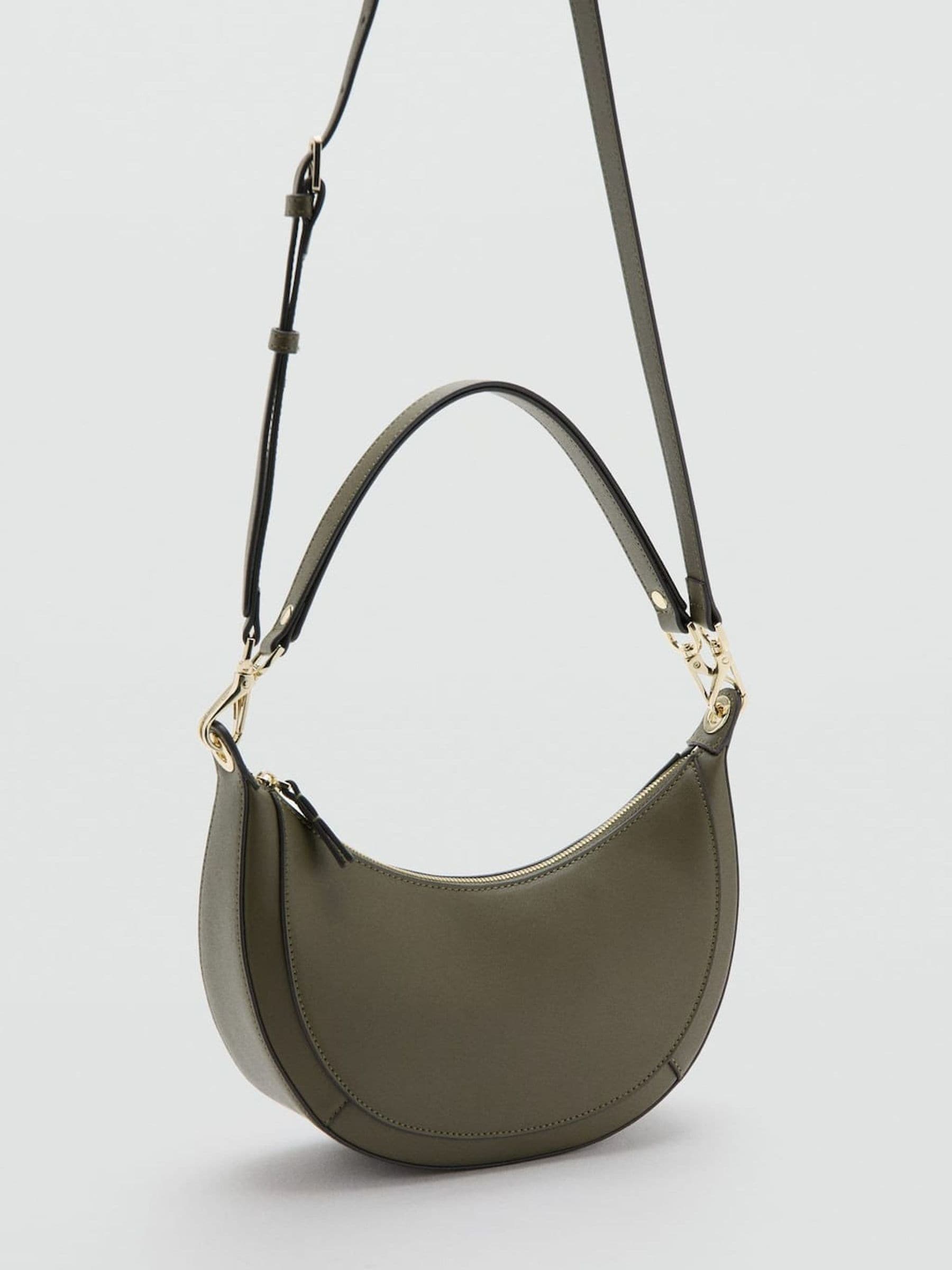 Mango green shoulder bag cross-body medium - British product
