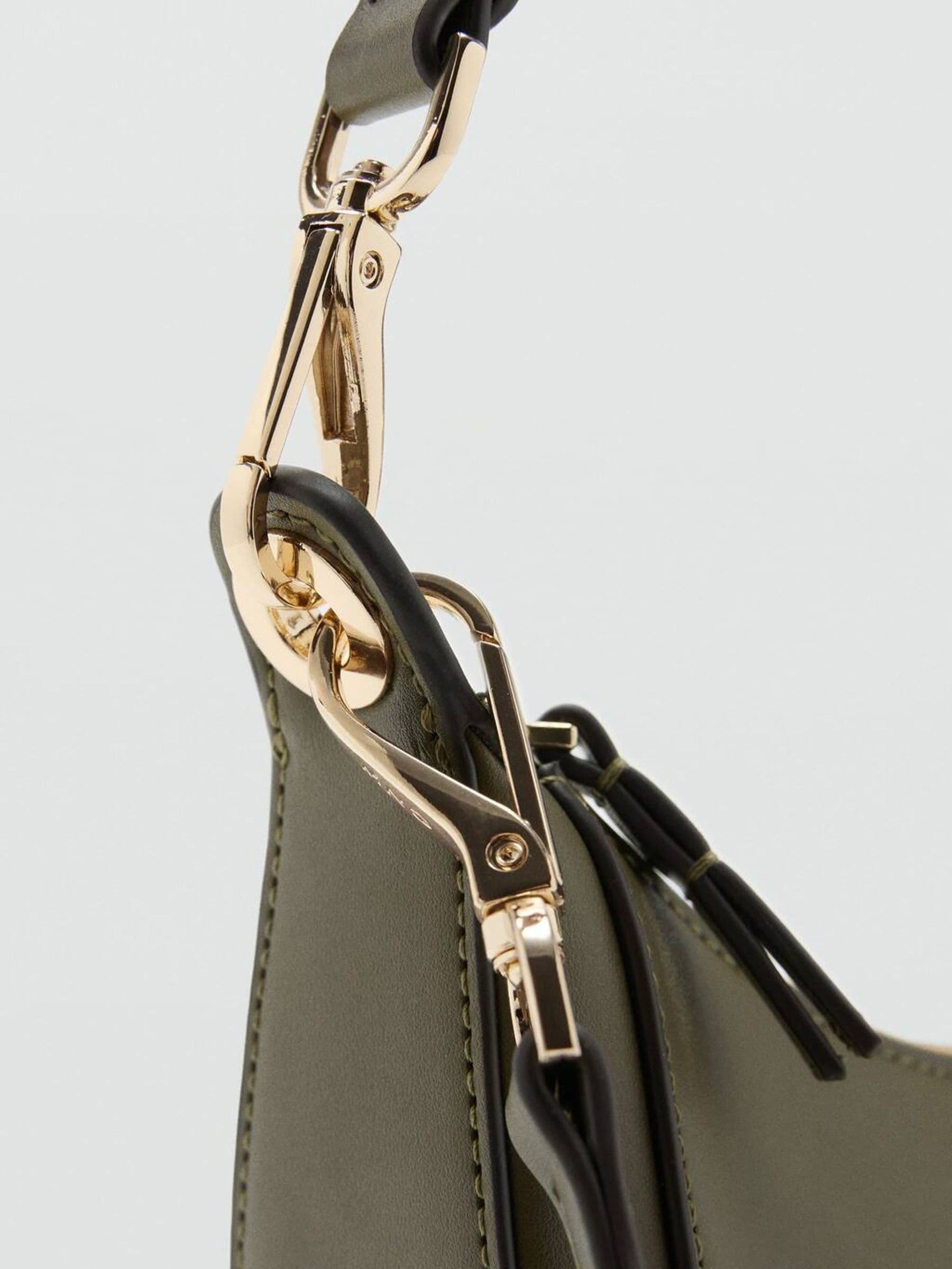 Mango green shoulder bag cross-body medium - British product
