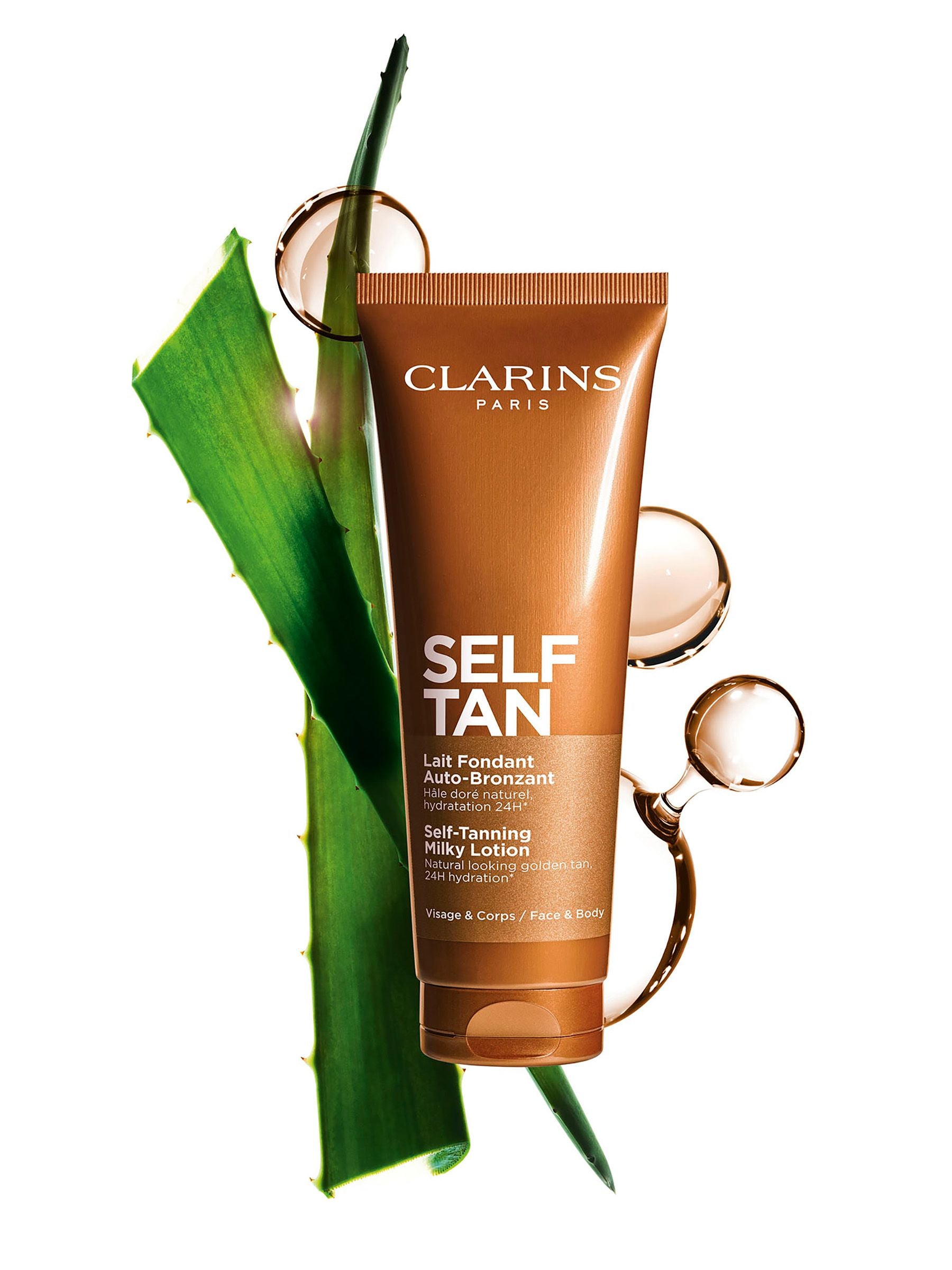 Clarins self tanning milky lotion 125ml, UK version