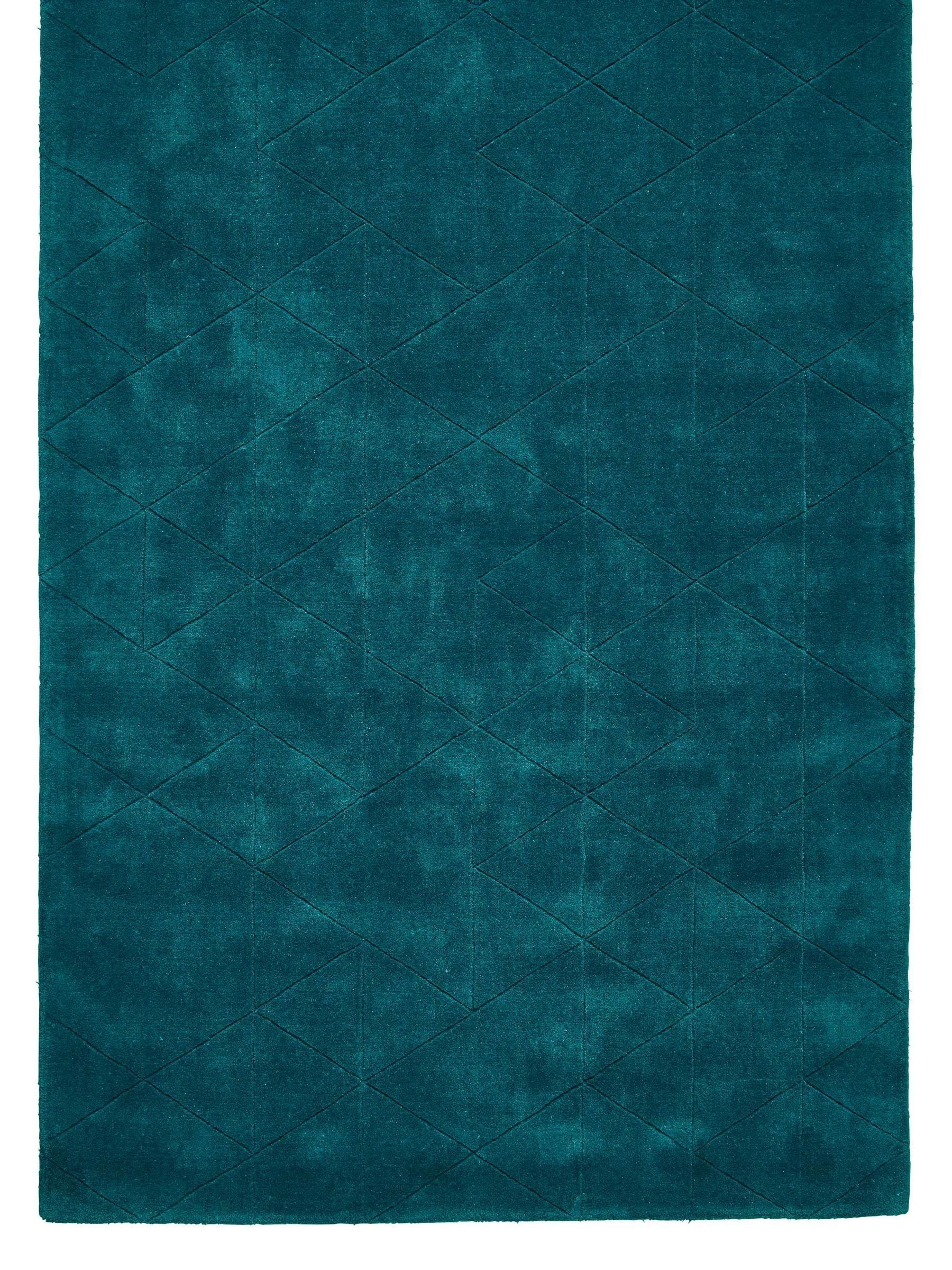 Think Rugs Jewel Green Kasbah wool rug, UK version