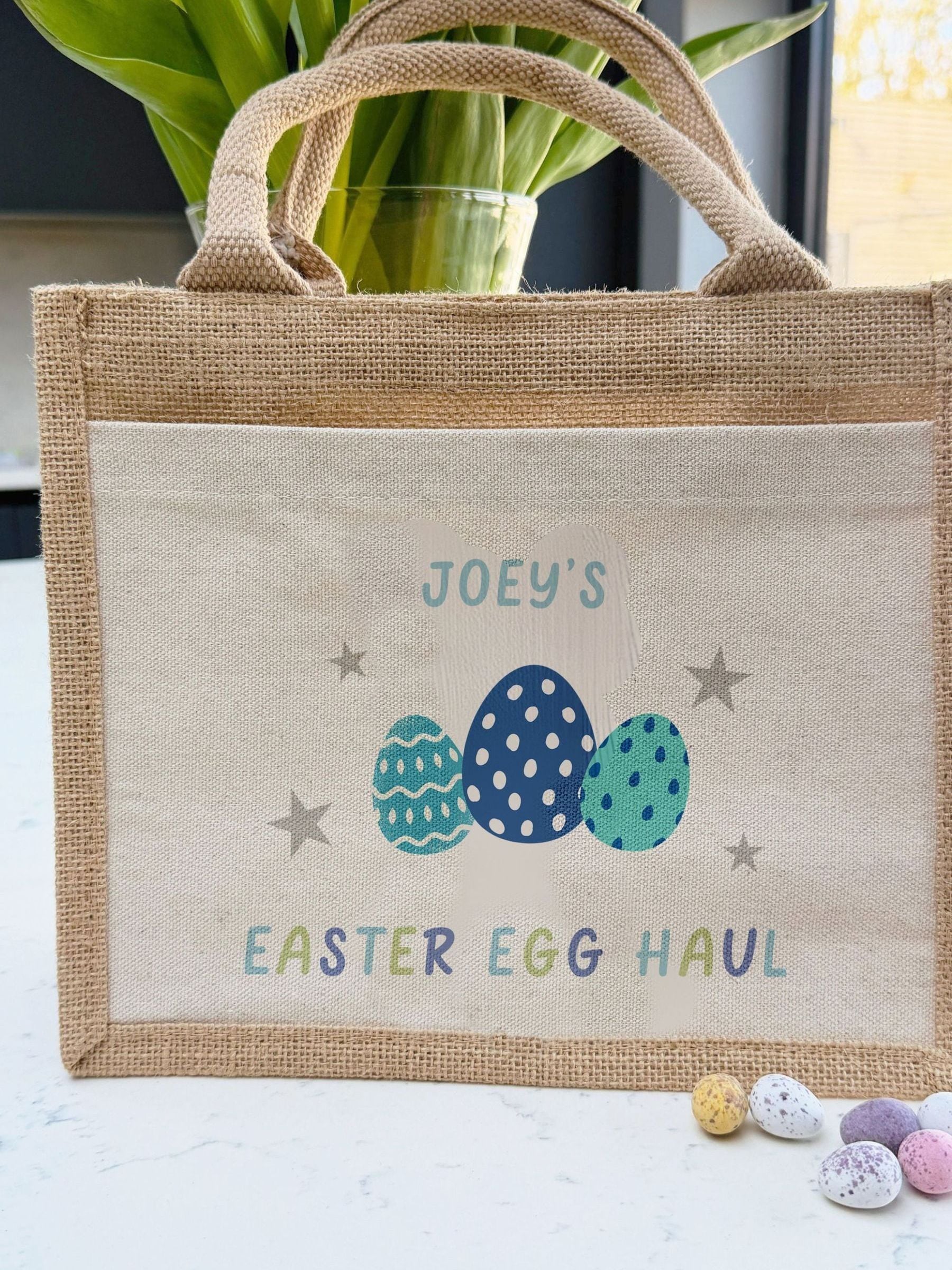 Koko Blossom personalised Easter bag, imported from the UK