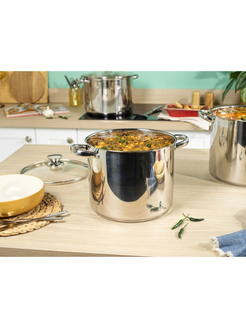 Russell Hobbs stockpot 24cm 9L stainless steel - British product