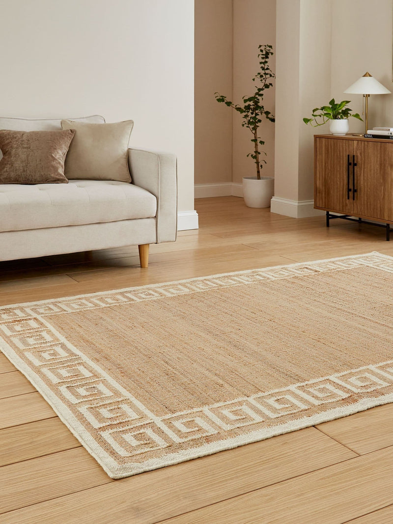 Think Rugs natural jute rug, UK version