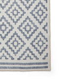 Think Rugs Blue Coral geometric rug - British product