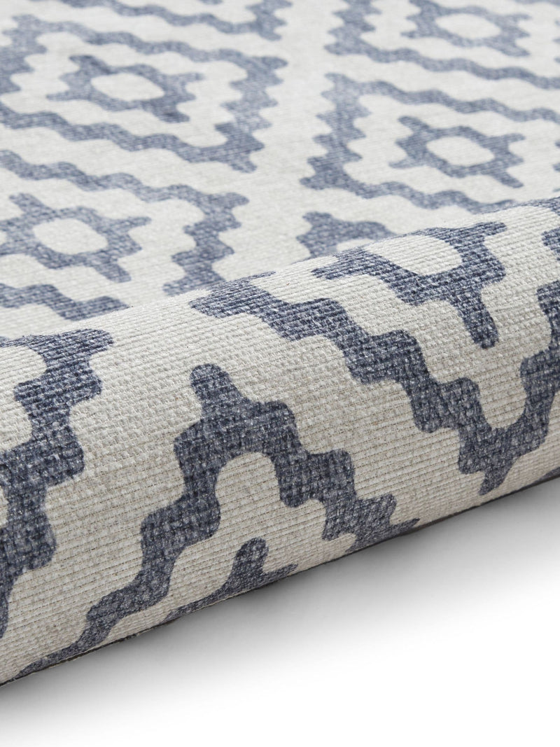 Think Rugs Blue Coral geometric rug - British product