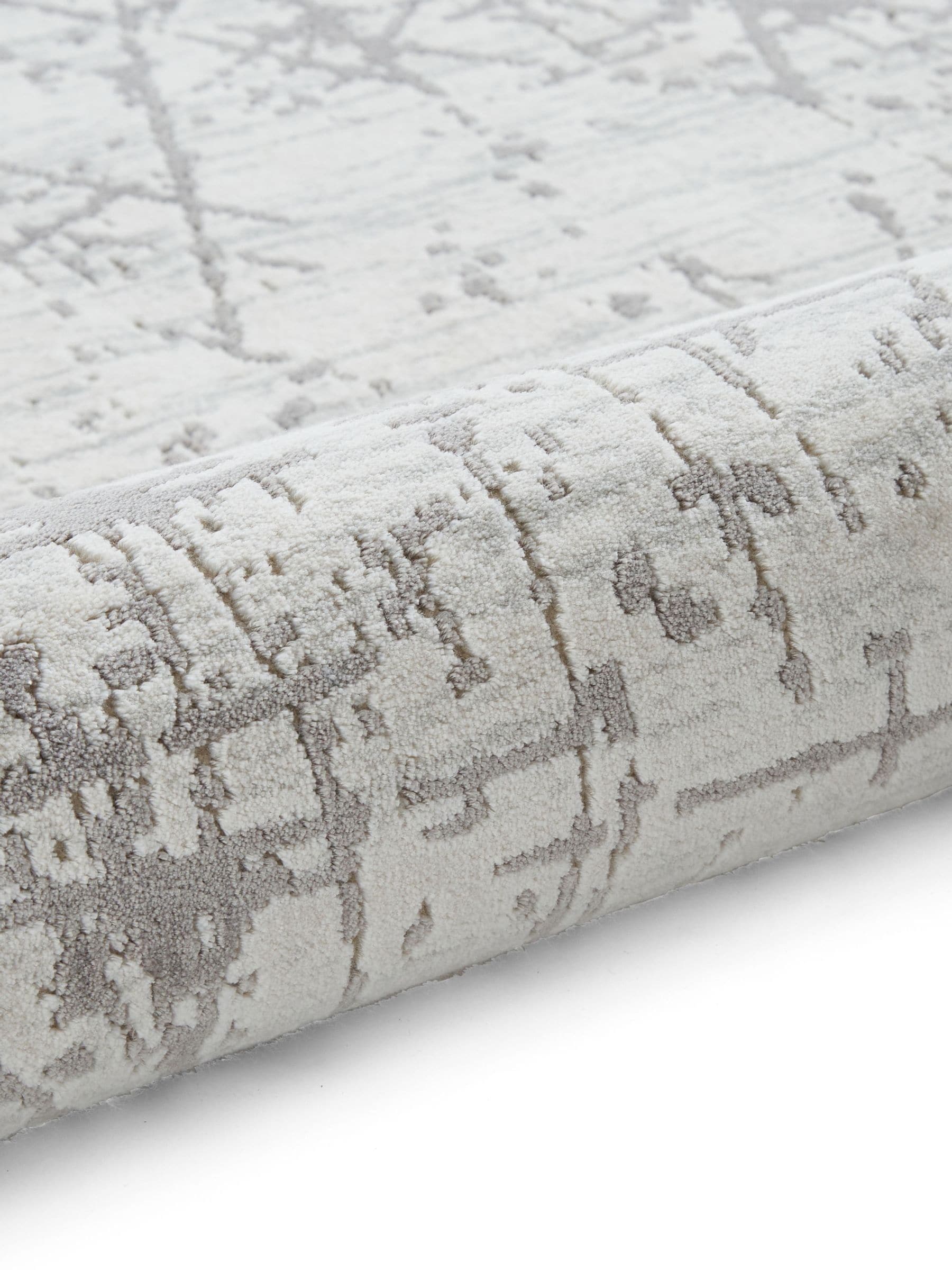 Think Rugs Grey Mirage MR80 modern abstract rug, UK version