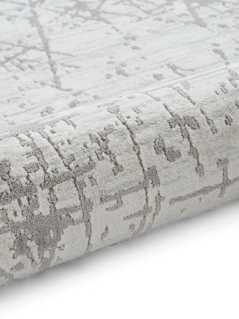 Think Rugs Grey Mirage MR80 modern abstract rug, UK version