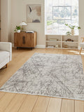 Think Rugs Grey Mirage MR80 modern abstract rug, UK version