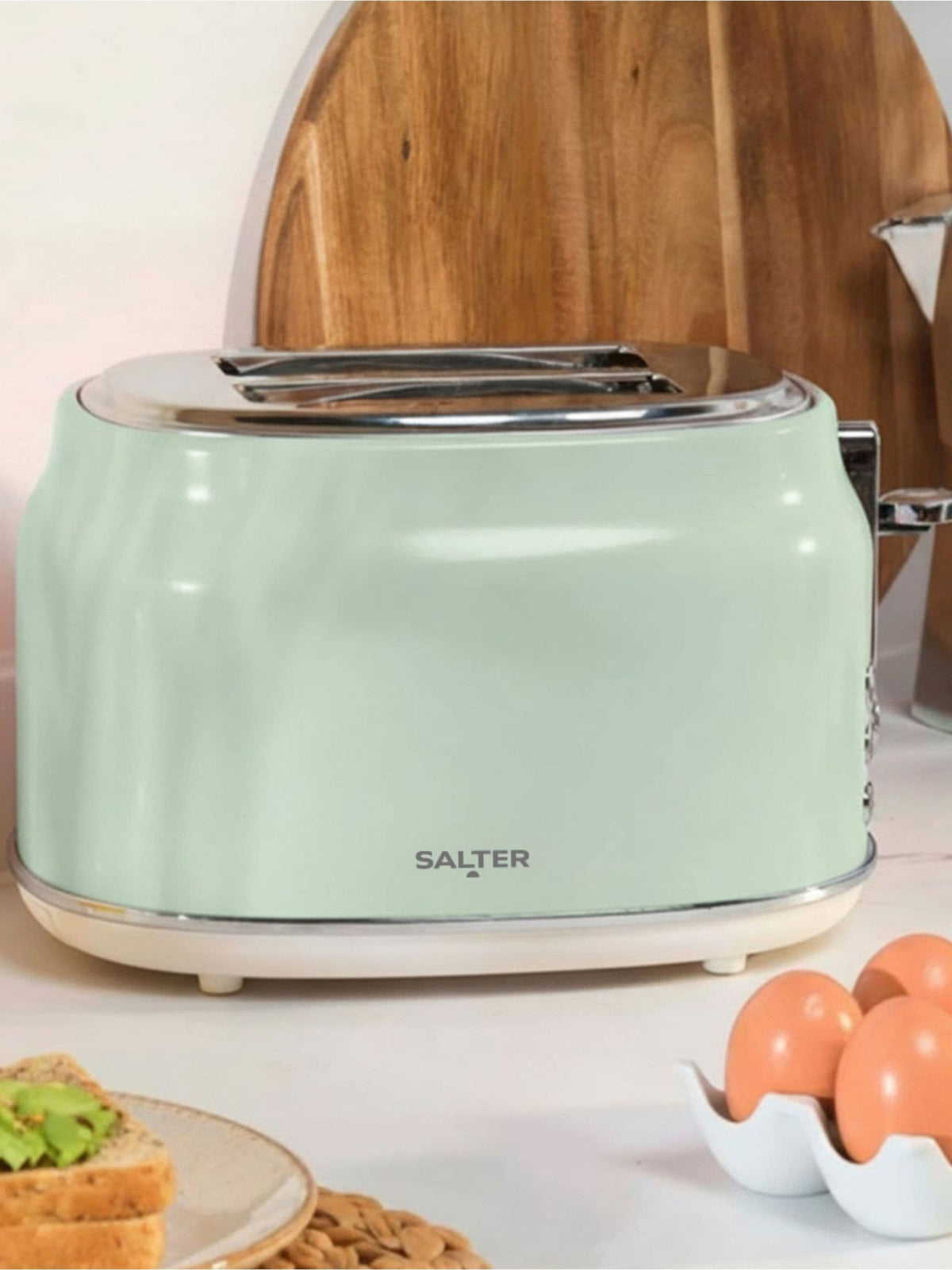 Salter Green Retro 2-Slice Toaster - British product