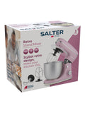 Salter stand mixer pink retro 5-litre - British product