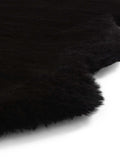 Think Rugs black Super Teddy shaggy rug 60x90cm (British brand)