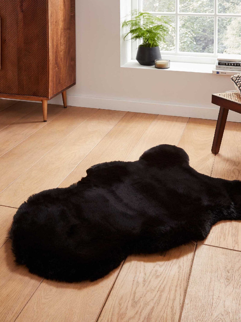 Think Rugs Jewel Green Super Teddy shaggy rug 60x90cm (British brand)