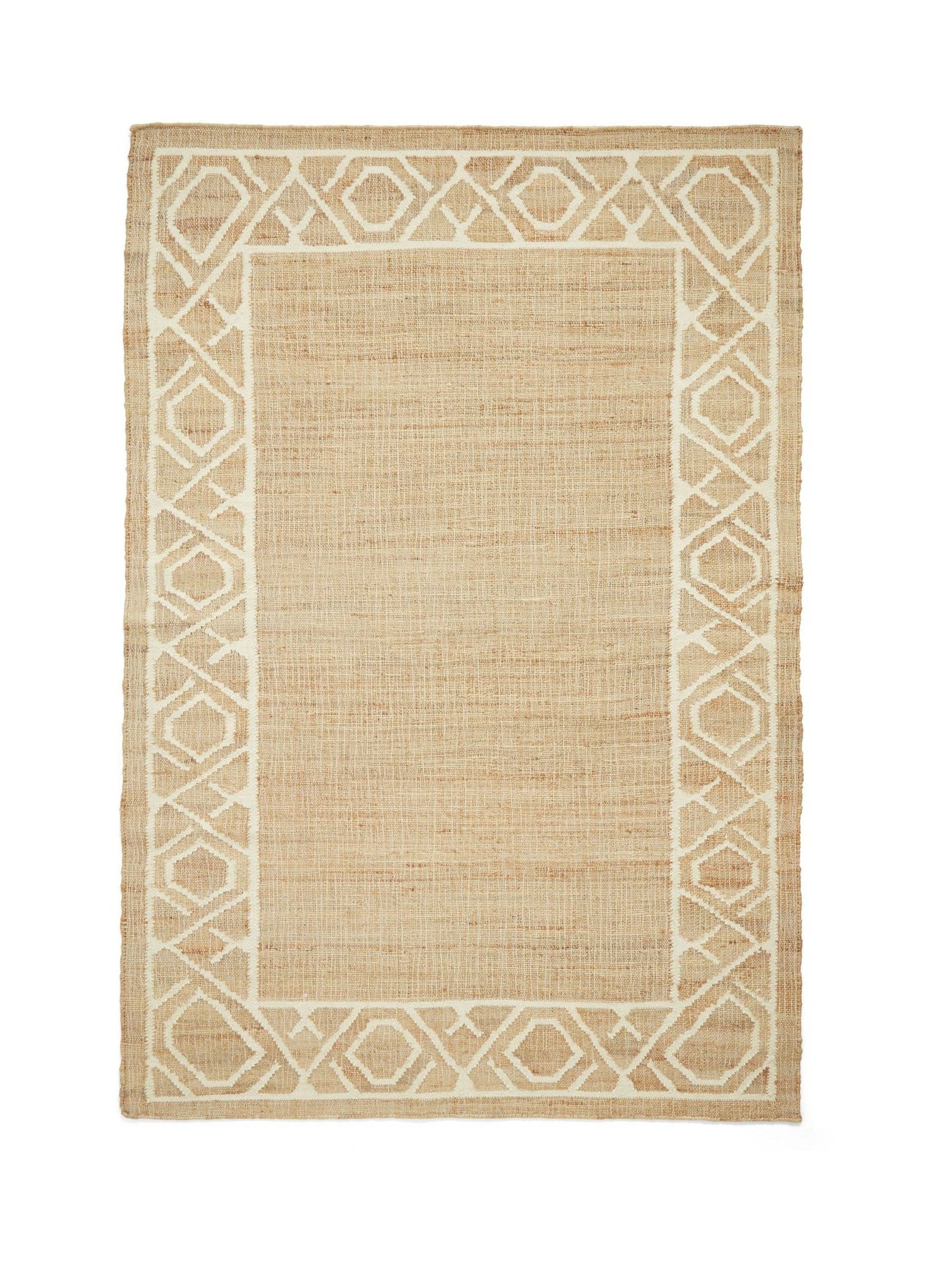 Think Rugs Spartan natural jute rug, imported from the UK