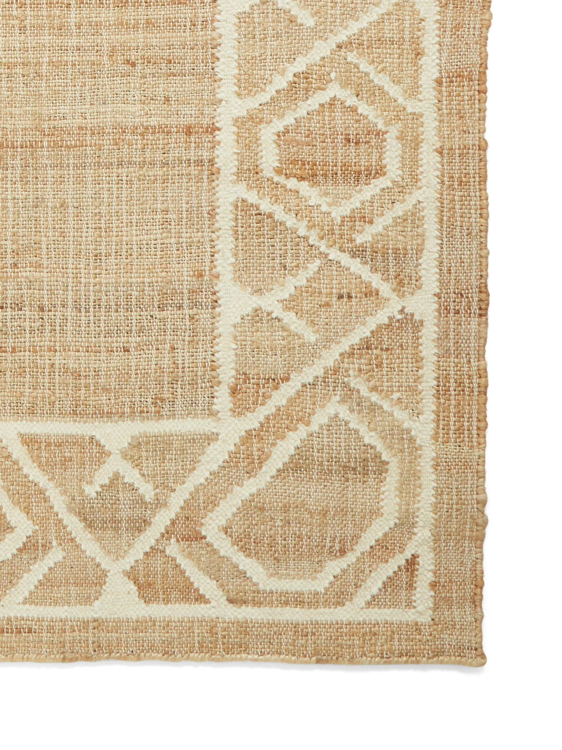 Think Rugs Spartan natural jute rug, imported from the UK