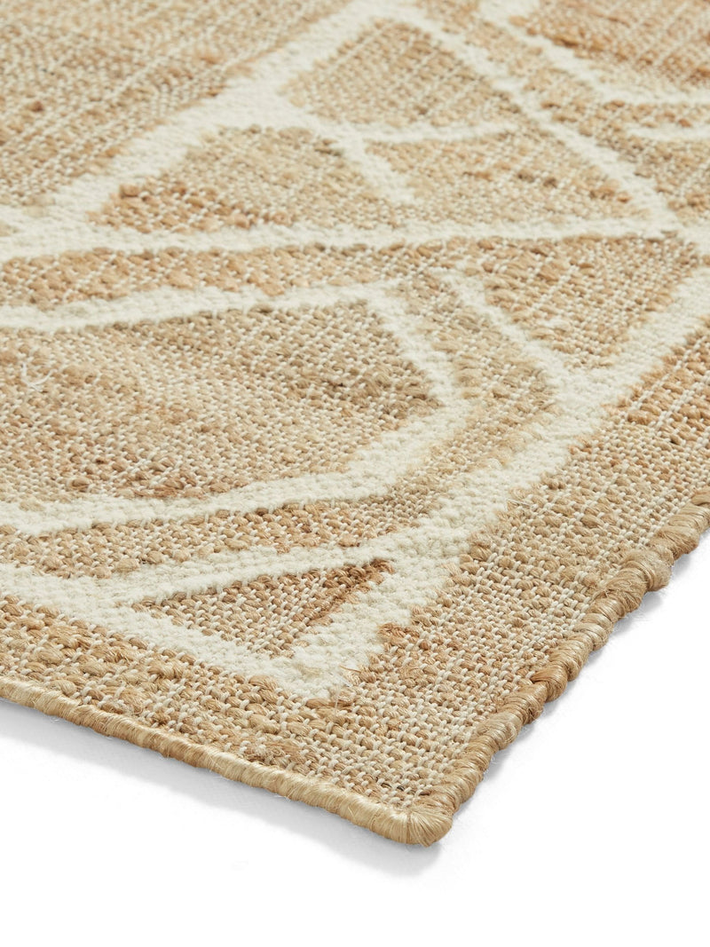 Think Rugs Spartan natural jute rug, imported from the UK
