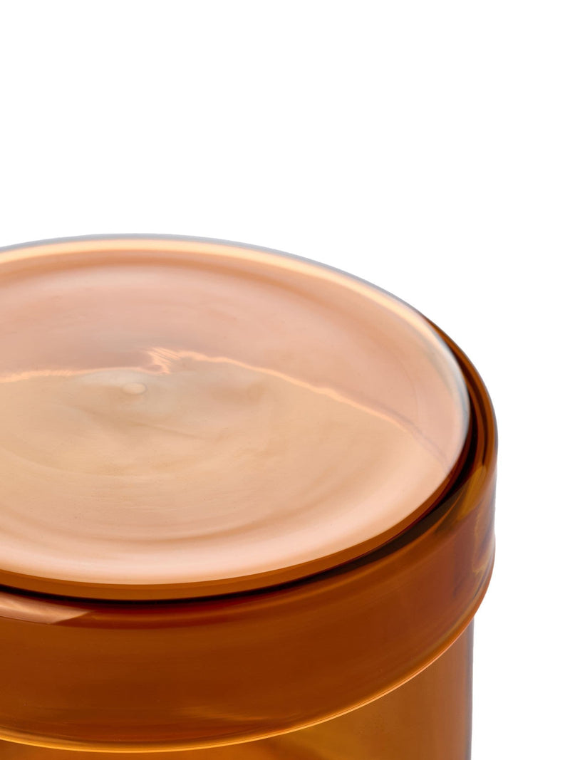 The Conran Shop amber lidded storage pot 8.5cm - British product