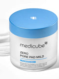 Medicube Zero Pore Pad Mild toner pads 70pcs (British brand)