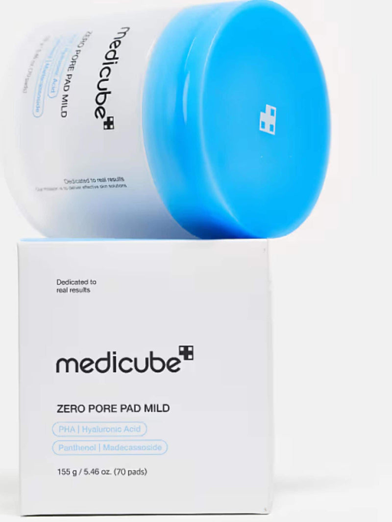 Medicube Zero Pore Pad Mild toner pads 70pcs (British brand)
