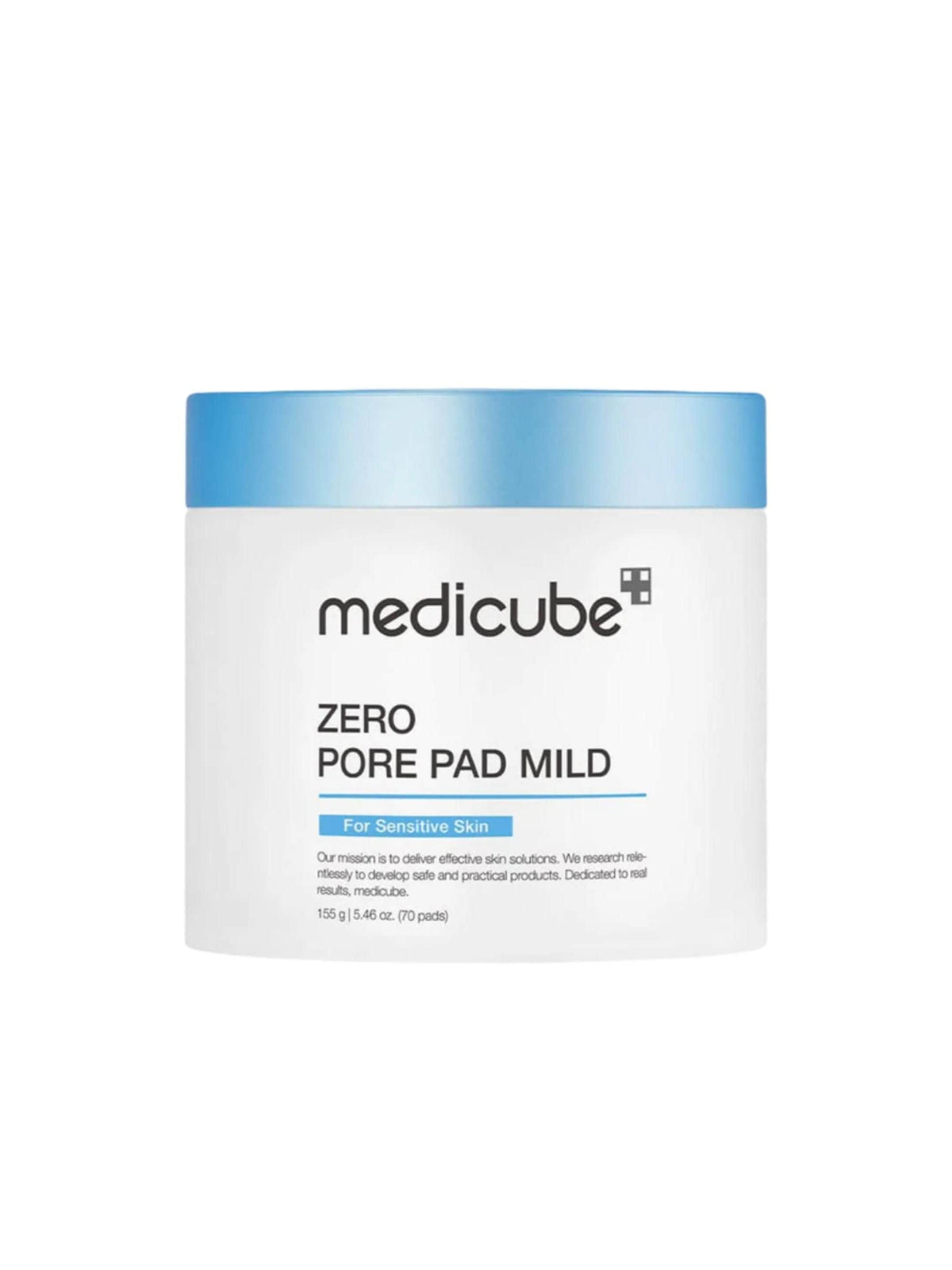 Medicube Zero Pore Pad Mild toner pads 70pcs (British brand)