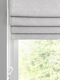 Dove Grey stipple Roman blind, made to measure, imported from the UK