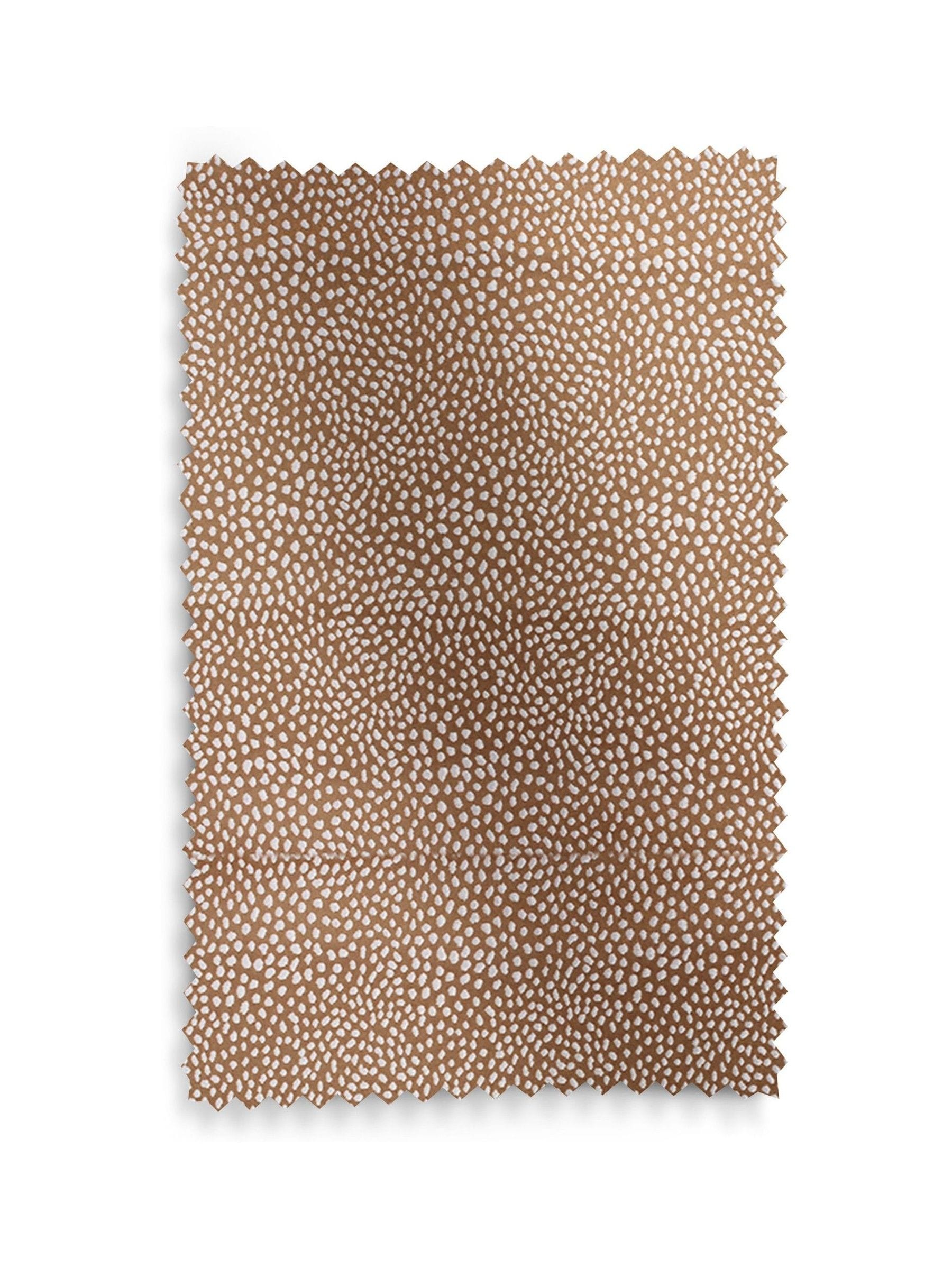 Ginger Orange stipple roman blind, made to measure, UK version