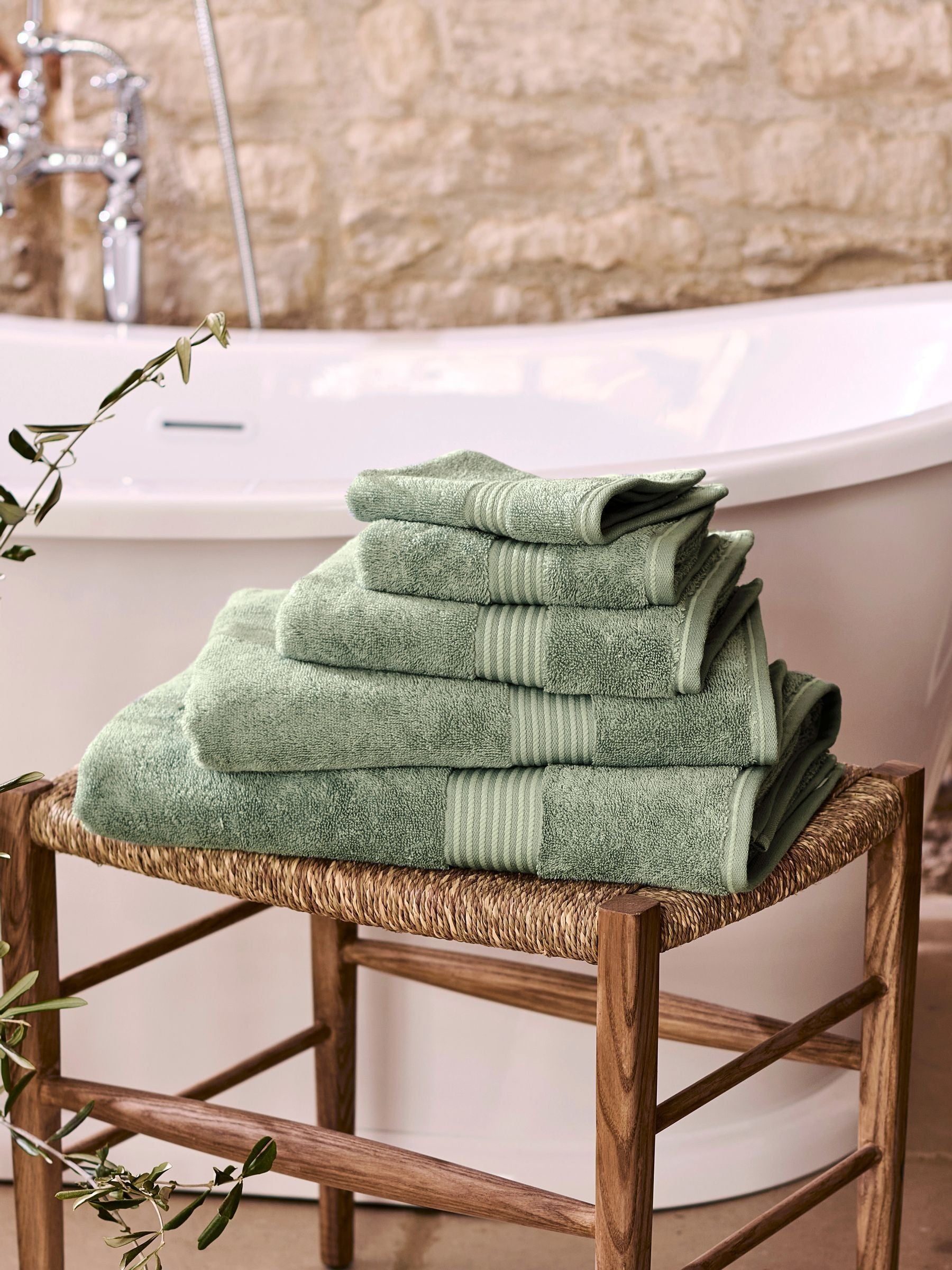 Christy Bay Leaf Supreme Luxury Cotton Towel