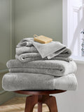 Christy Opal Grey Turkish cotton towel 800GSM (British brand)