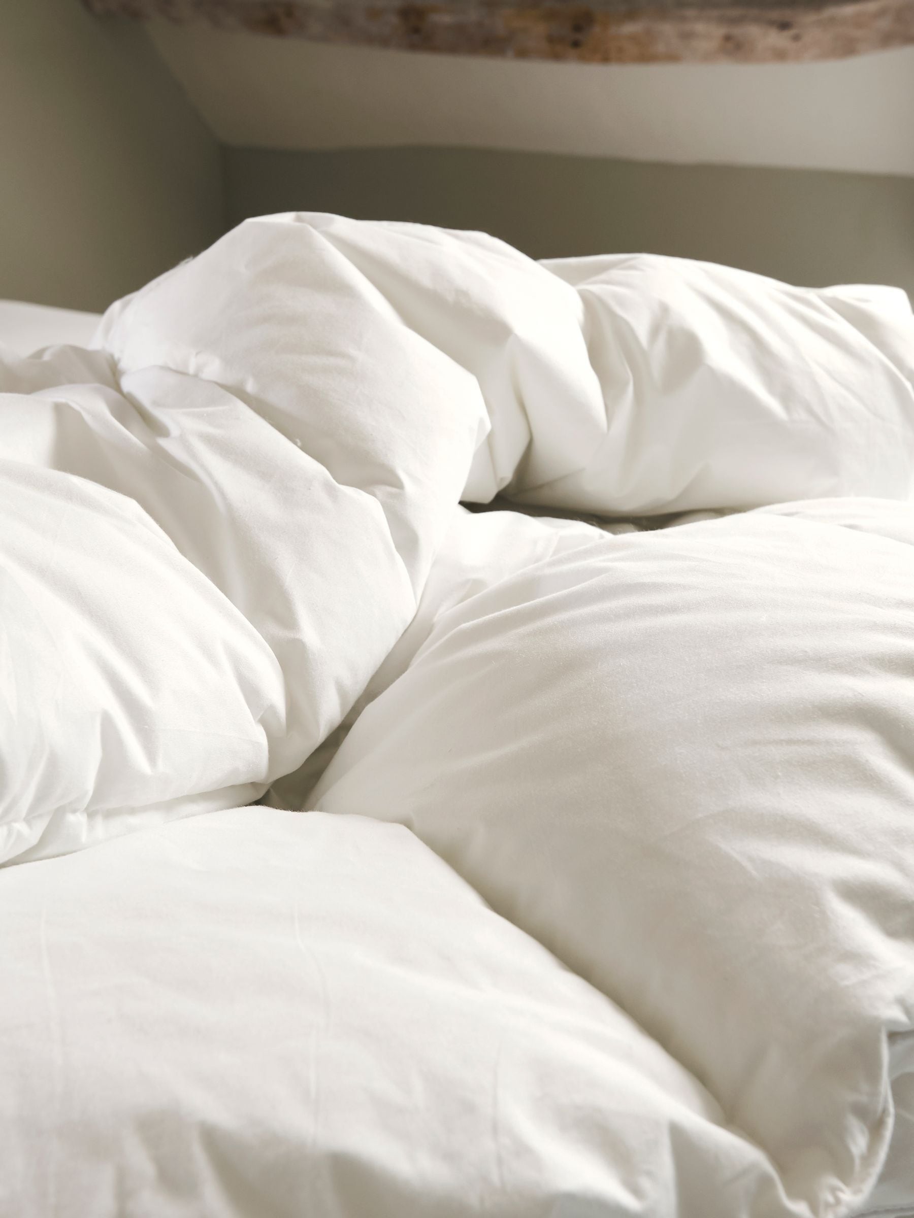 Christy Classic 13.5 Tog winter duvet white - British product