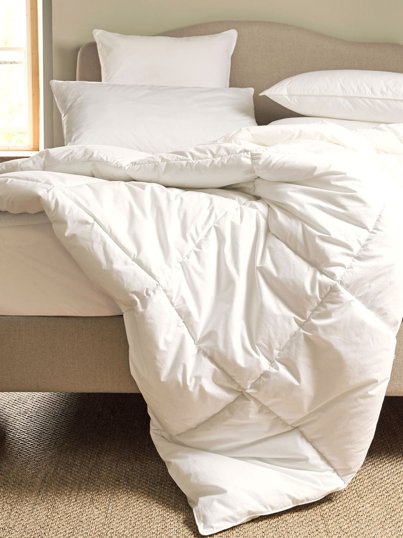 Christy Classic 13.5 Tog winter duvet white - British product