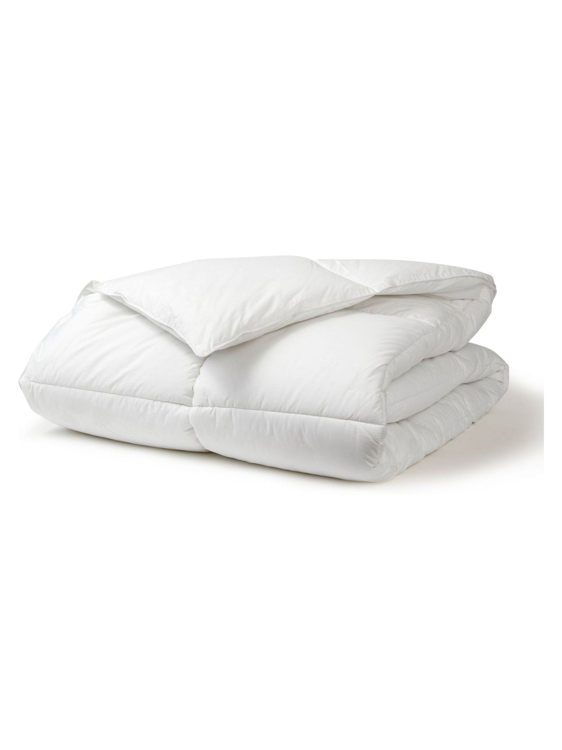 Christy Classic 13.5 Tog winter duvet white - British product