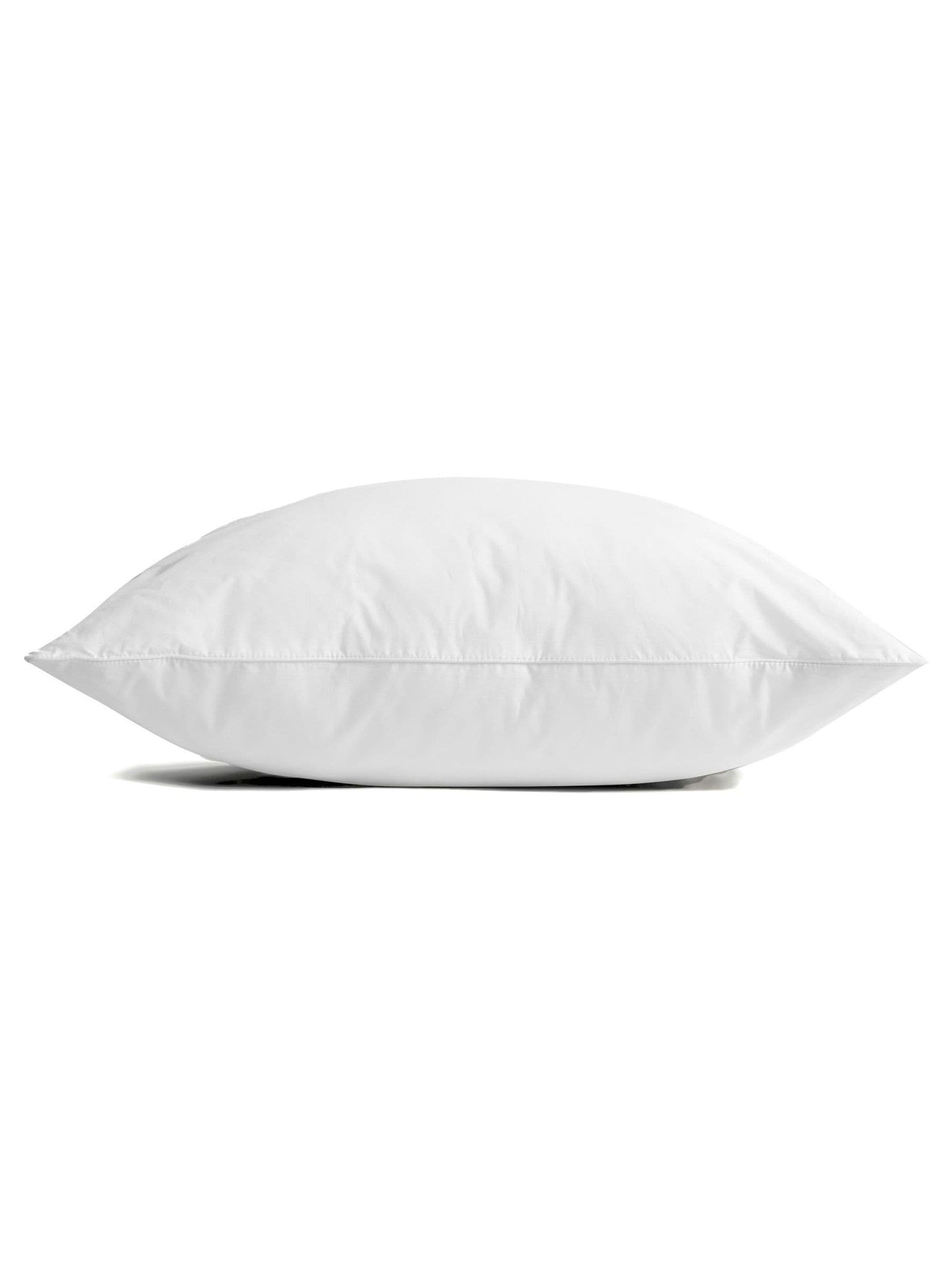 Christy Cloud Loft down-like pillow square soft/medium, imported from the UK