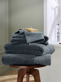 Christy Slate Blue signature towel 800GSM (British brand)