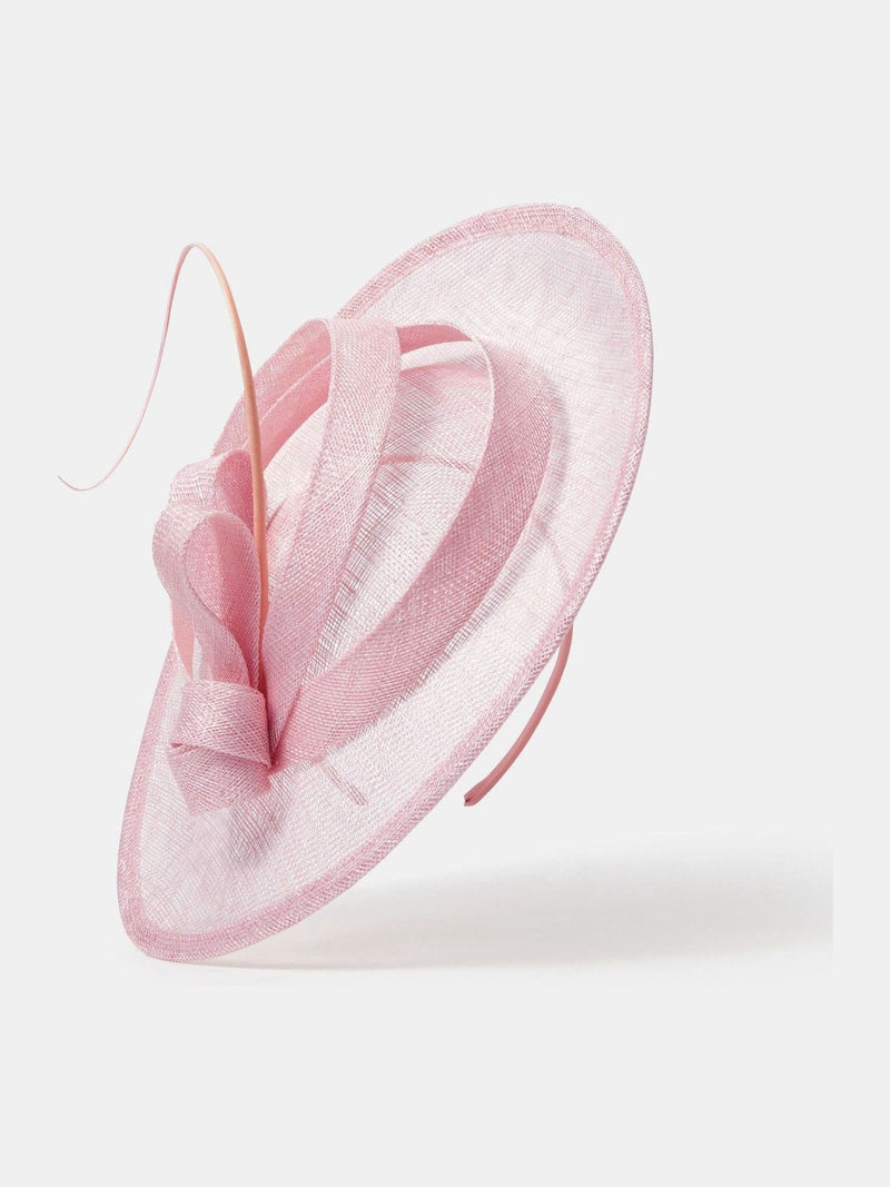Accessorize pink fascinator quill oval disc - British product