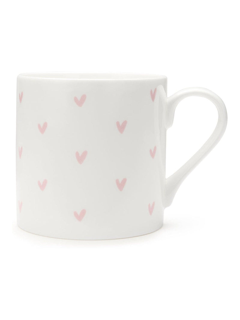 Sophie Allport White Mum Hearts Mug (British brand)
