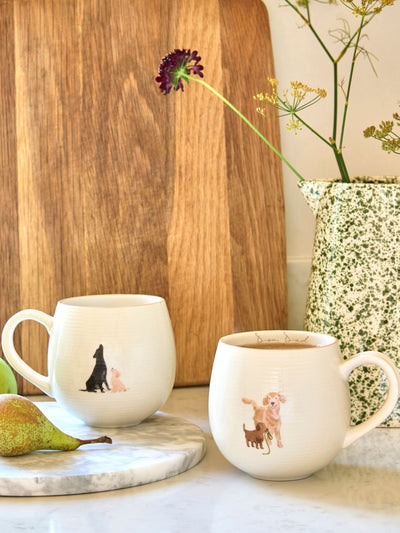 Next Sophie Allport Natural Dog Dad Labradors & Retrievers Stoneware Mug 500ml- Buy online at McGrocer
