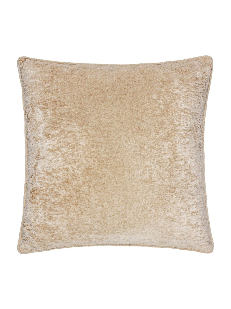 Paoletti champagne lustre velvet cushion 50x50 cm (British brand)