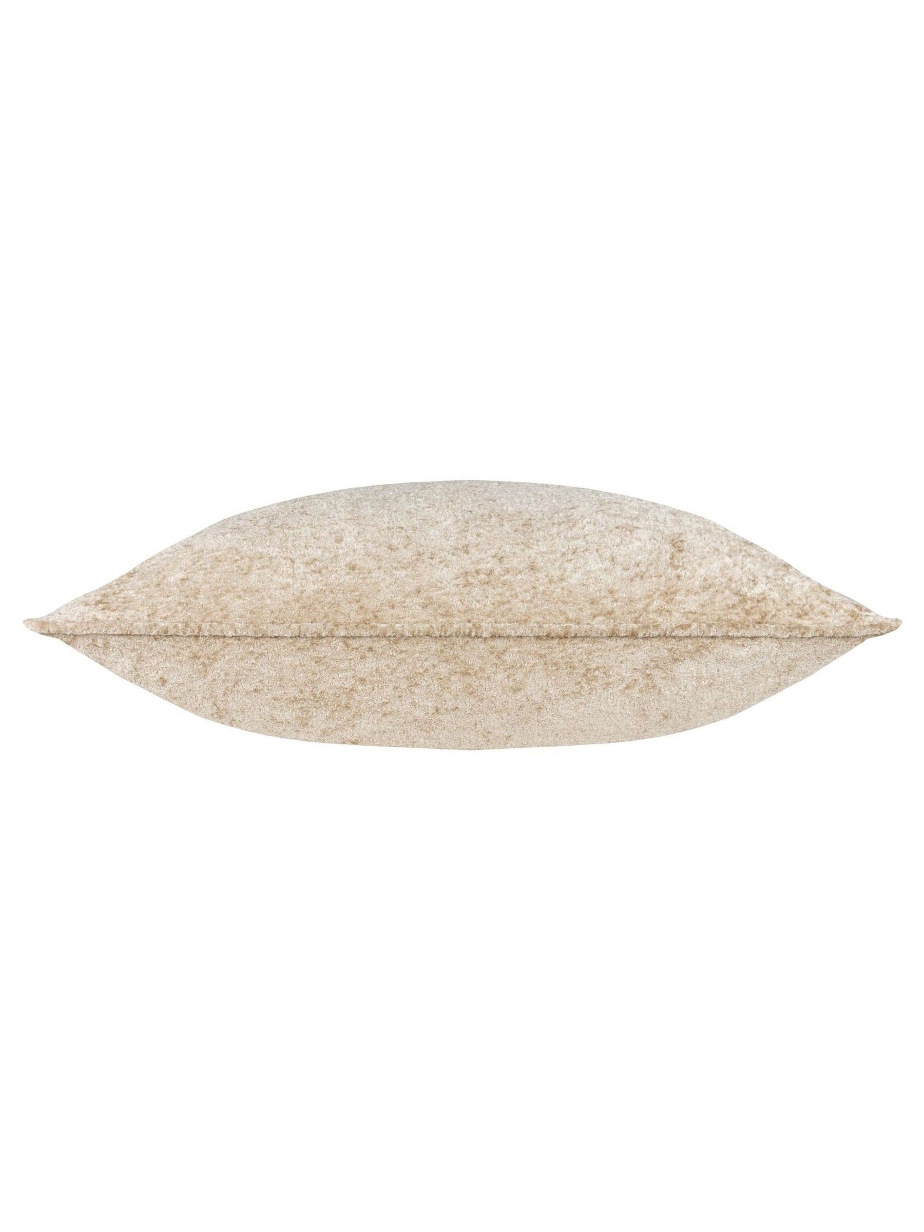 Paoletti champagne lustre velvet cushion 50x50 cm (British brand)