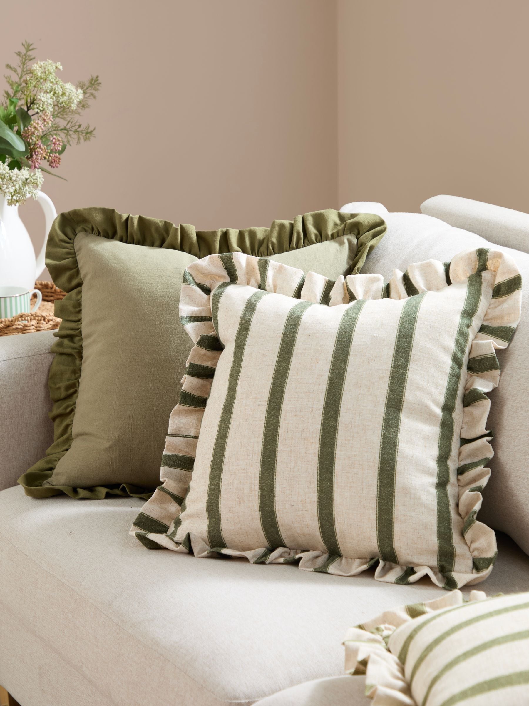 Wylder Effie cushion sage green 45x45cm, UK version