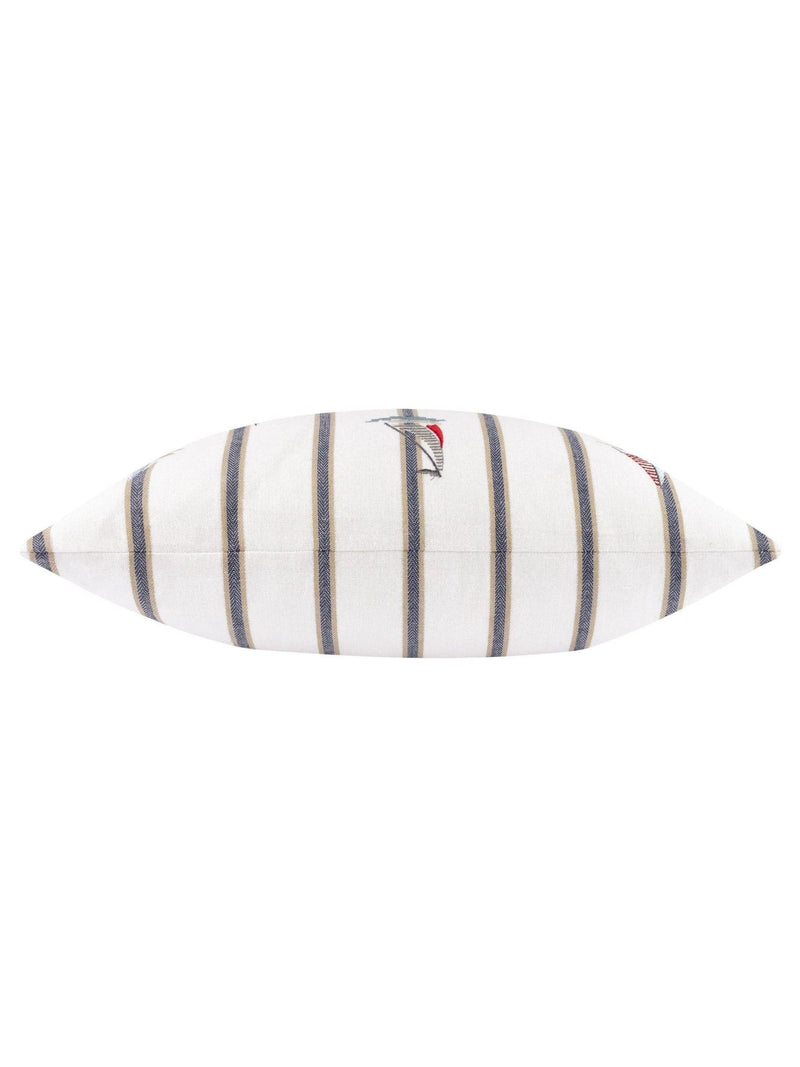 Wylder Ecru Abersoch Regatta Feather Filled Cushion