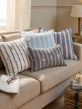 Wylder Ecru Abersoch Regatta Feather Filled Cushion